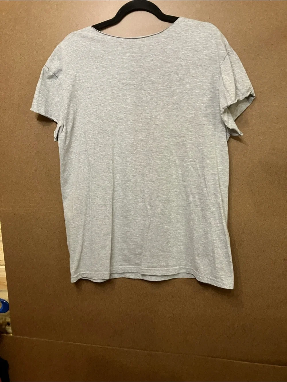 Disney Gray Tee with Blue Mickey, Pink Shorts & Yellow Shoes